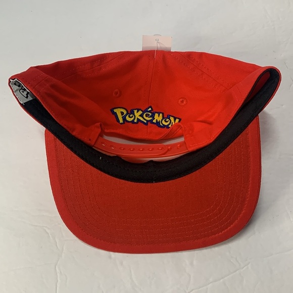 Kids Pokémon SnapBack Baseball Cap Poke Ball Youth NWT - Picture 7 of 10